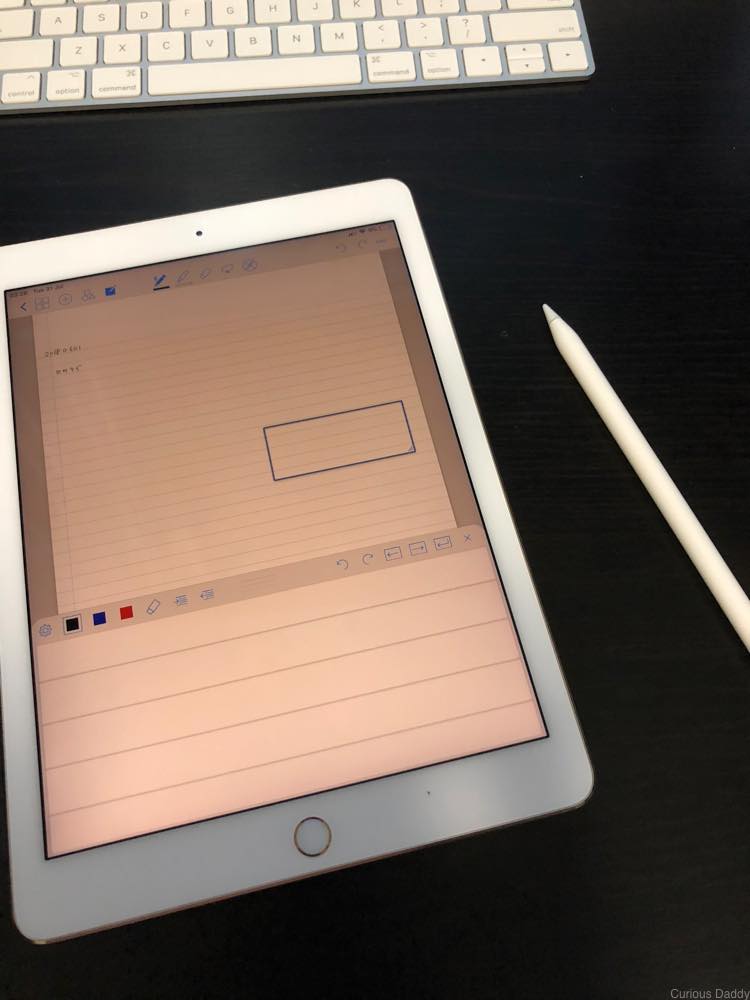 iPad Pro and pencil